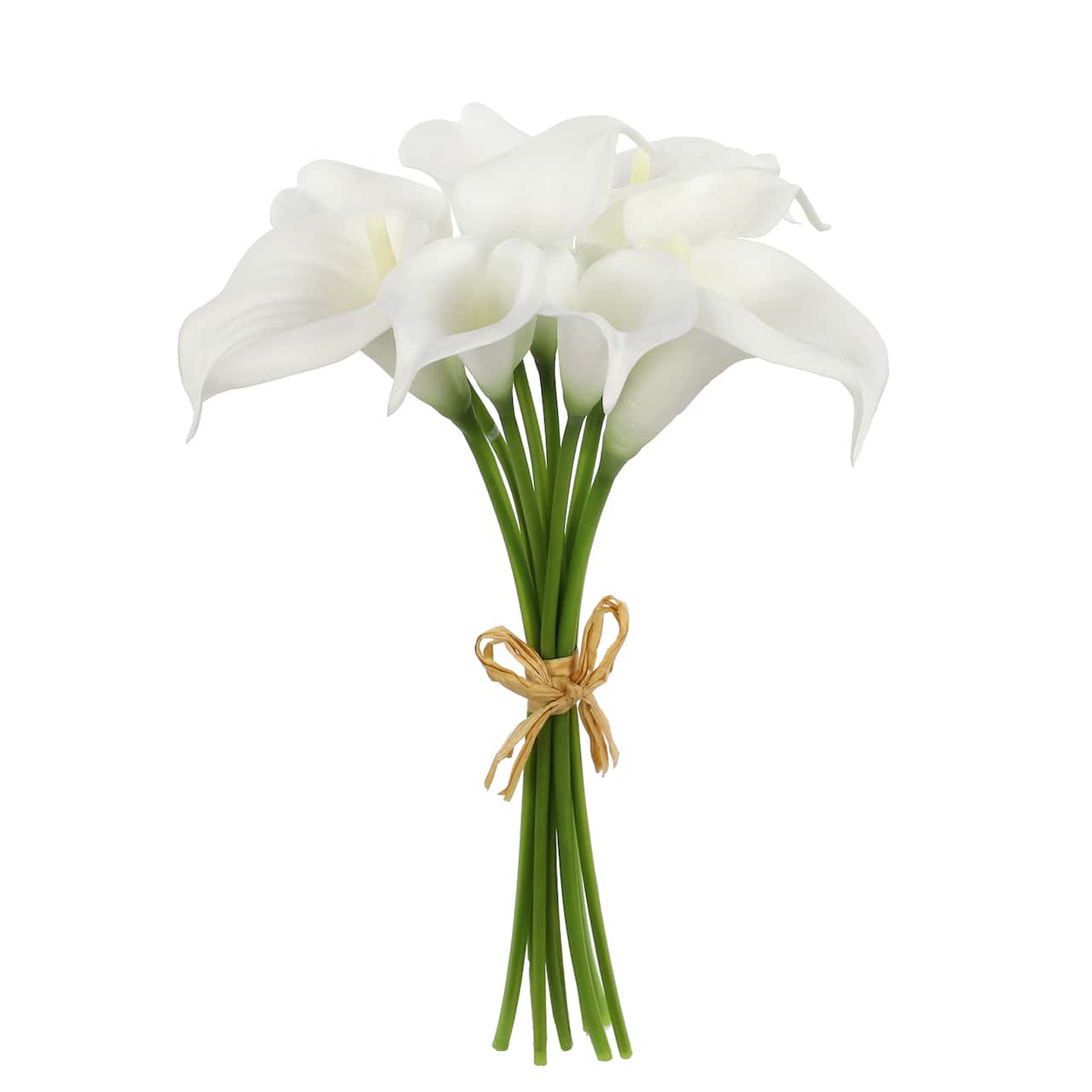 Bouquet de fleurs de lys blancs, 35,5 cm d'Ashland